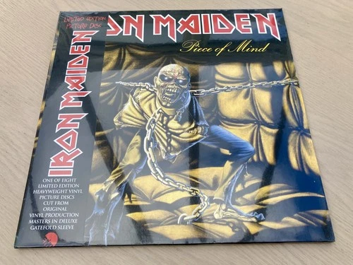 Iron Maiden Piece of Mind Picture Disc Gatefold+OBI M/M Sealed copy