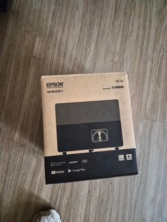 Epson EF 12 3LCD Laser 1080p Projector Android TV HDR HDMI Black