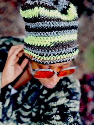 Handmade Crochet Beanie Hat - Unisex 