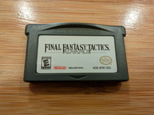 Final Fantasy Tactics Advance (Nintendo Game Boy Advance, 2003) No Manual/Box