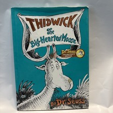 Dr. Suess Thidwick the Big-Hearted Moose New w/Protective sleeve Kohls Cares
