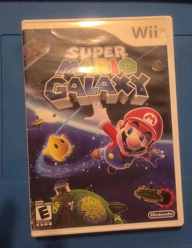 Nintendo Super Mario Galaxy Nintendo Wii NTSC-U/C Platformer Action Manual