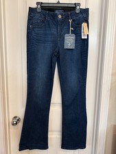 inseam 28.5"Democracy Ab"solution Curve Equality Indigo Itty Bitty Bootcut PETIT