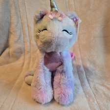 NEW WITH TAGS Unicorn Plush Purse Handbag Stuffed Animal Toy with carrying strap