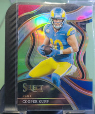 Panini Select 2023 Cooper Kupp Club Level Prizm #284 Los Angeles Rams die cut