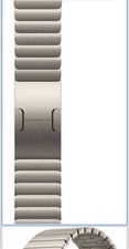 Apple Stainless Steel Link Bracelet Band Silver for Apple Watch MLJH3AM/A 42mm