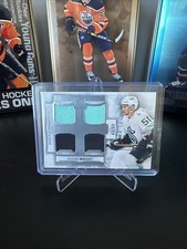 22-23 UD THE CUP SHANE WRIGHT RC CUP FOUNDATIONS QUAD JERSEY 43/99 #F-SW