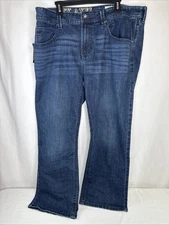 Men’s 40 X 30 Tk Axel Blue Jeans Slim Bootcut Stretch, NWT