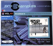 Zero-G Pro Samples 40 Breakbeat 2 Sample/Sound Library/Sampling Double CD