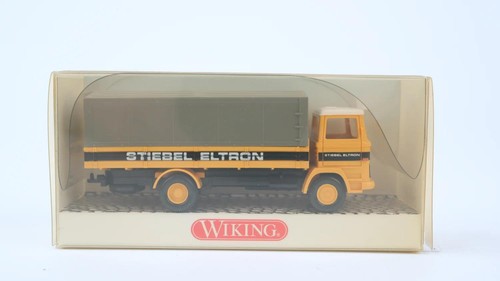 Wiking H0 043755 MB L 1317 camión plataforma Stiebel Eltron | Condition: Gebraucht