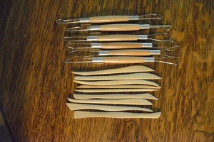 Clay Tool Kit,15 Pcs Ceramics Clay Sculpting Tools for Beginner & Professionals