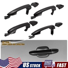 For KIA For SPECTRA 04-09 4x Outside Smooth Door Handle Front Rear Left Right EK