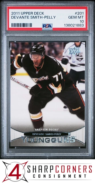 2011 Upper Deck #201 Devante Smith-Pelly RC Young Guns Pop 6 PSA 10