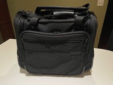 Briggs  Riley Travelware U112 Black 2-Wheel Cabin Carry-On Bag READ DESCRIPTION