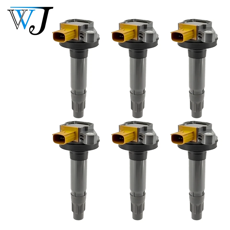 6X Bobina de encendido + bujía de iridio para Ford Taurus 2012-2019 BL3E12A375CC Foto 3 de 4