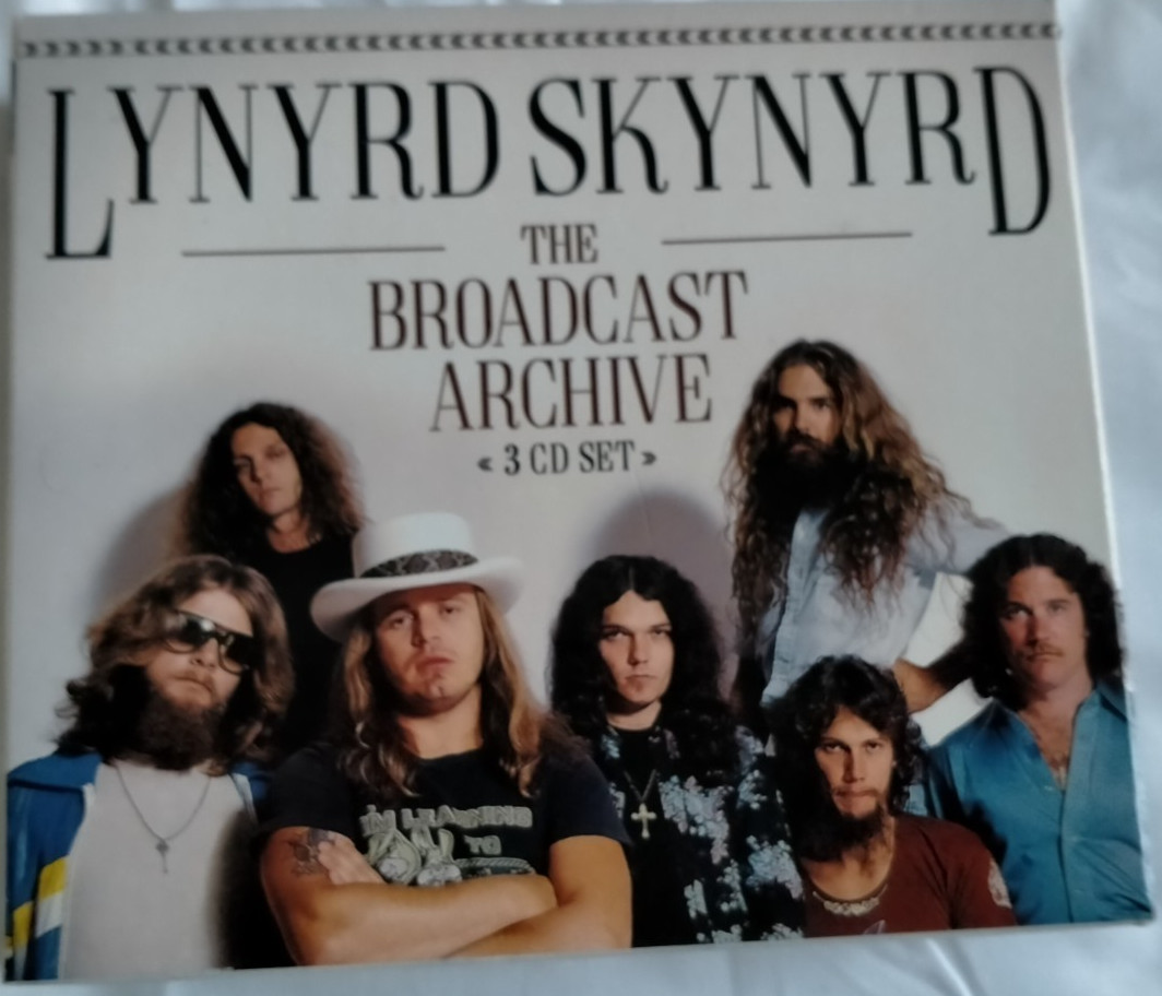 Lynyrd Skynyrd The Broadcast Archive 3 CD Box Set 2017 - excellent condition