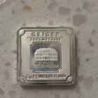 Geiger Edelmetalle Original 5 Gram Silver Square - Raw / Loose / No Capsule