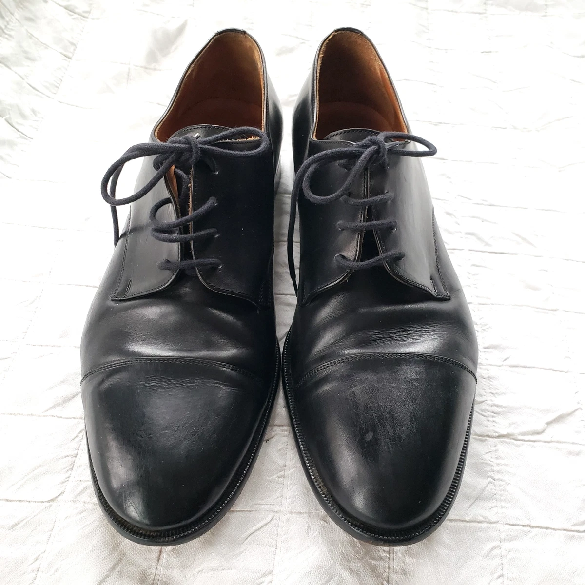 Ralph Lauren Men\'s Black Leather Oxfords-like new. Polo Ralph Lauren Maestra Perforated Leather Oxfords | Saks  main image 4