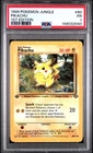 1999 POKEMON JUNGLE 1ST EDITION #60 PIKACHU PSA 1