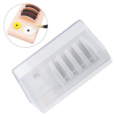 Eyelash Grafting Pallet with Cover Lash Tile Holder for Beauty Artist Salon