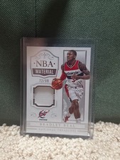 2014-15 Panini National Treasures NBA Material 72/99 Bradley Beal #NBA-BB 3p7