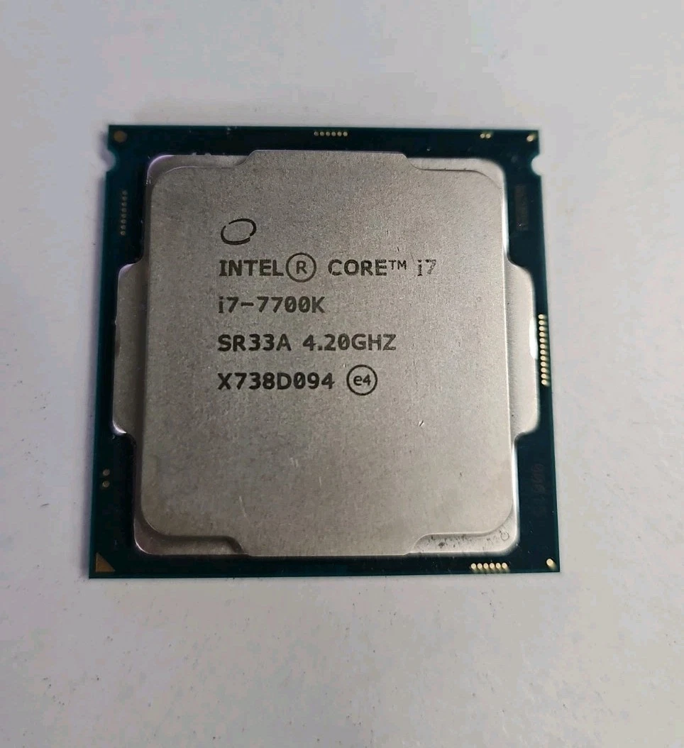 Intel Core i7-7700K Processor Model LGA 1151/H4 Socket Type