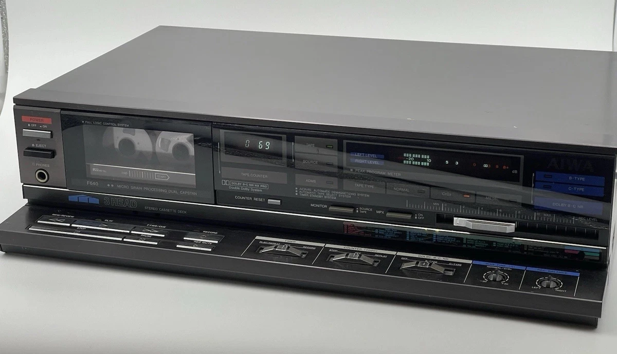 AIWA AD-WX888 - Double Platine Cassette K7 - Défectueuse - Pour Pièces