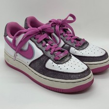 Nike Air Force 1 Low 'Cool Rose' Pink Purple Shimmer 315115-161 Size 4.5Y