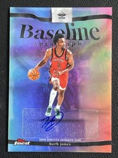 Herb Jones 2025-26 Topps Finest Baseline Refractor Auto #BA-HJ -a