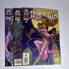 Marvel Comics The Spectacular Spider-Man #241-243 Comic Book Lot Direct Edition