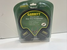 Garrett ClearSound Easy Stow In-Line Volume Metal Detector Headphones 1612700