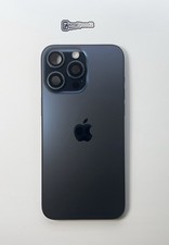 iPhone 15 Pro Max Blue Titanium Back Frame Housing Replacement Apple OEM  READ