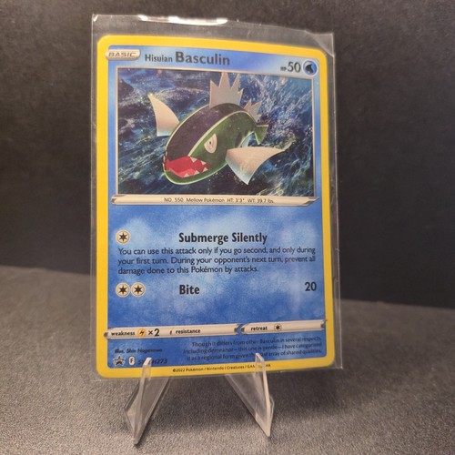 Hisuian Basculin Black Star Promo Cosmos Holo - SWSH273 - Sword & Shield Pokemon
