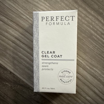 Perfect Formula Clear Gel Coat Strengthens Seals Protects 0.60 oz  NEW IN BOX