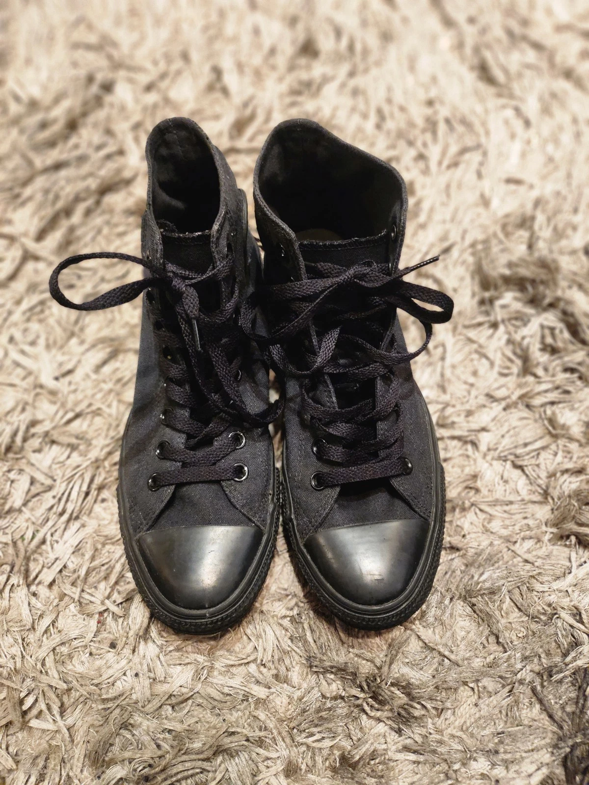 Scarpe da ginnastica unisex alte Converse All Star taglia Uk8