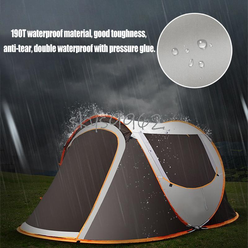 46 Person Instant Pop Up Tent Waterproof Camping Tent Outdoor Hiking