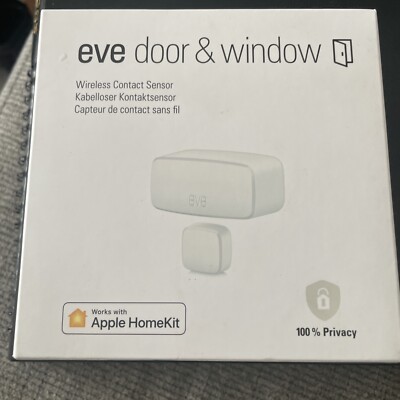 Eve White Bluetooth Automatic Control Smart Contact Sensor For Doors & Windows