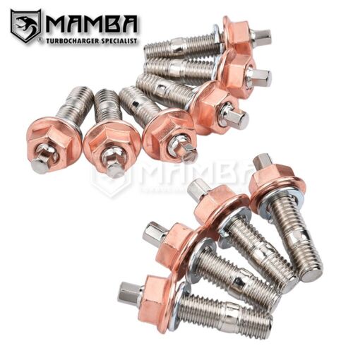 Perno turbo grado 8,8 40 mm M8x1,25 para Nissan Z32 300ZX TB25 entrada salida turbina - Imagen 2 de 6