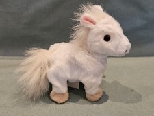 Hasbro FurReal Friends Nuggimals Walkin Ponys Kristall Sturm weißes Pferd Pony