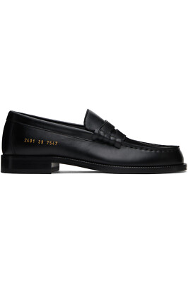 【関税込み】Common Projects ブラック City ローファー Common Projects CITY ローファー - Black | FWRD