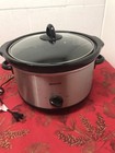 Gourmet Lid & Ceramic Crock Pot Slow Cooker Adjustable Temp Sensio Inc. 