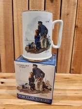 Norman Rockwell’s Collection 1985 Porcelain Tankard Mug "Looking Out to Sea"