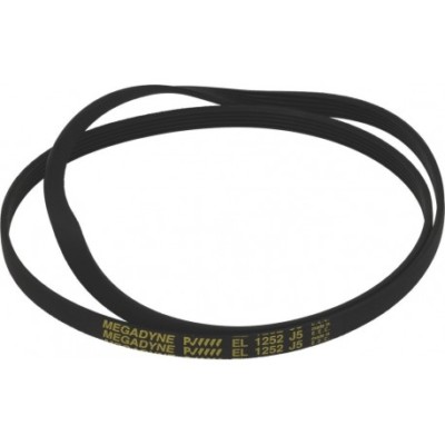 Cinghia Di Trasmissione Per Lavatrice EL 1210 J5 (129077540) - 1210 Mm - Compatibile Con Ariston, Indesit, Hotpoint