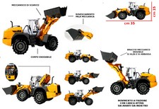 Modellino Ruspa con Pala