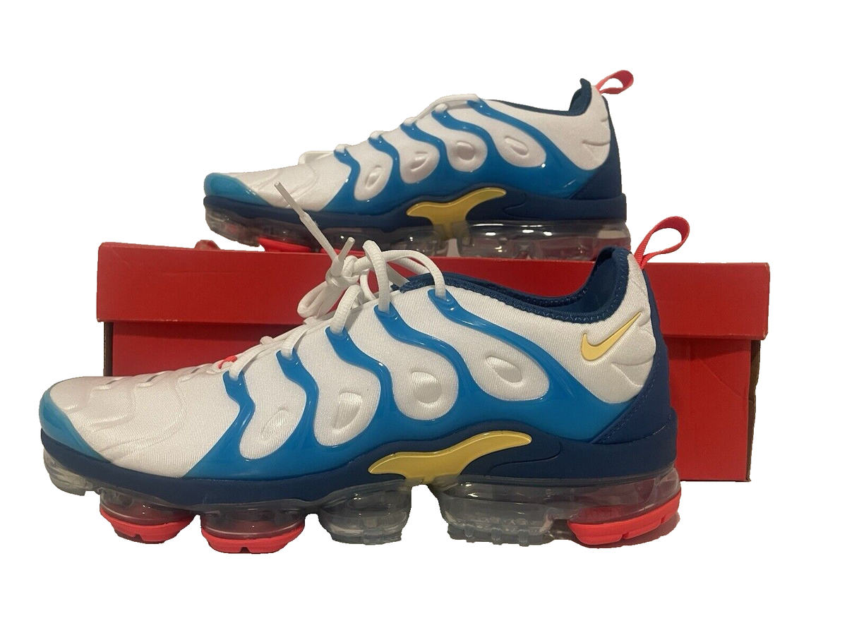 Nike Air VaporMax Plus Industrial Blue Citron Men Size 8 FJ3999-100 Nike Air Vapormax Plus Industrial Blue Citron main image 2