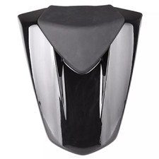 Gloss Black ABS Rear Passenger Seat Cover Cow...