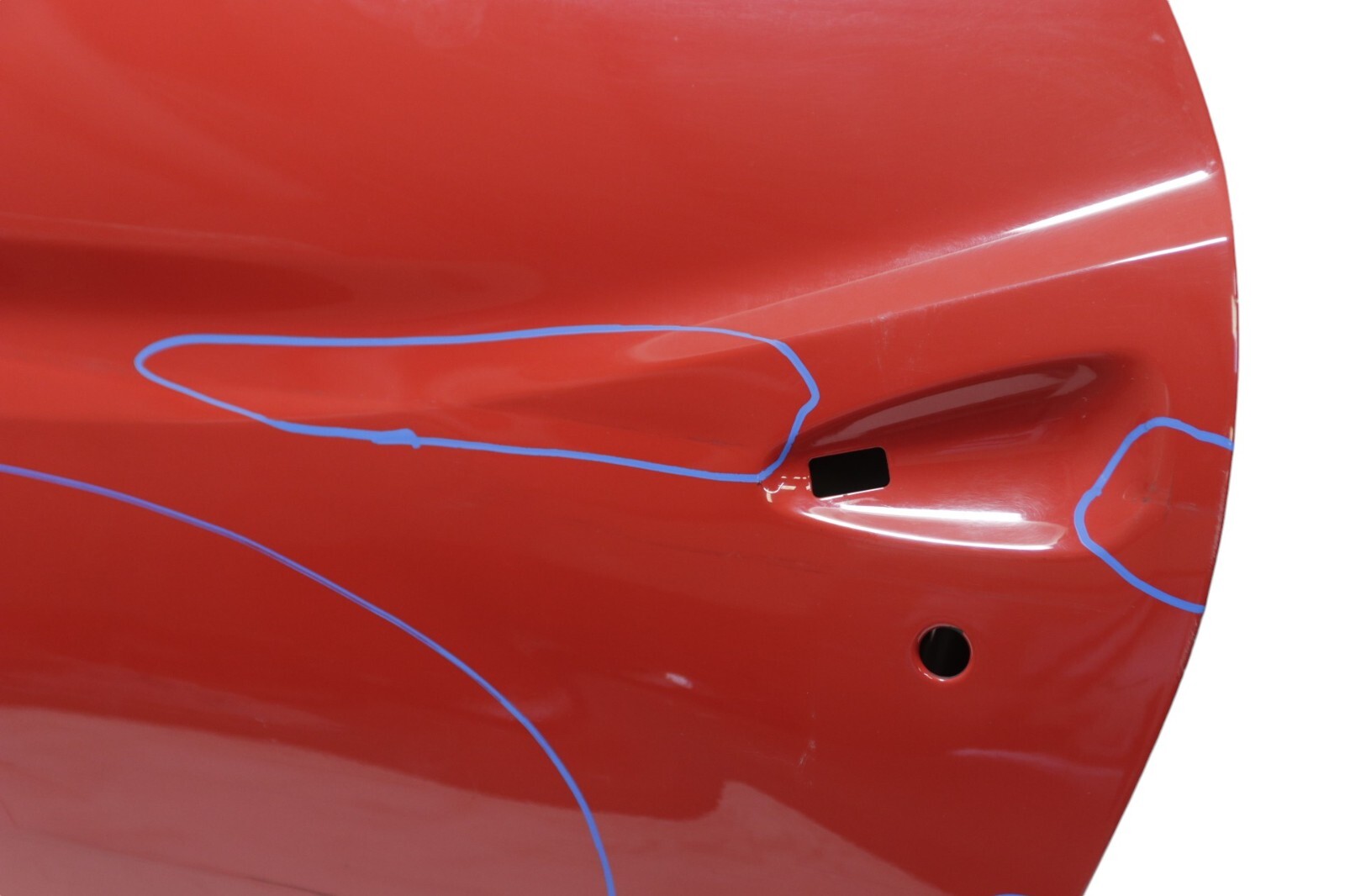 *Damaged* Ferrari California F149 Front Left Door Shell Panel 2009 - 2014 OEM