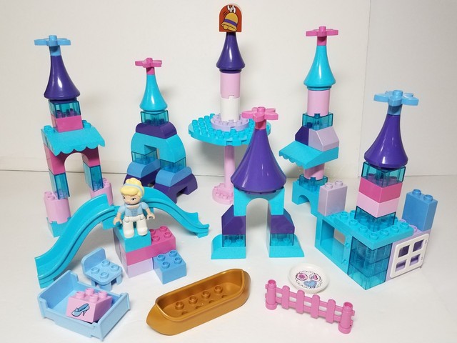 Frozen Winter Castle Disney Princess Lego DUPLO Girls Pink Purple Blue Ice Toy | eBay