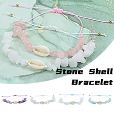 Summer Beach Style Ocean Style Charms Bangle Bracelet Adjustable 12pcs/set