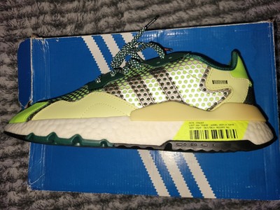 Mens Size 10.5 Adidas Nite Jogger 3M Barcode EF5406 Shoe Box Damaged! 